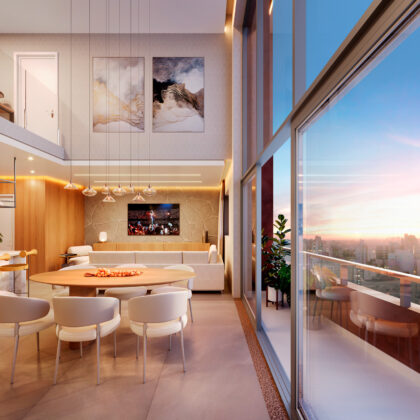 Imagem do imovel Qoya Residence | Duplex 3 Suítes, no Batel | 147 m²
