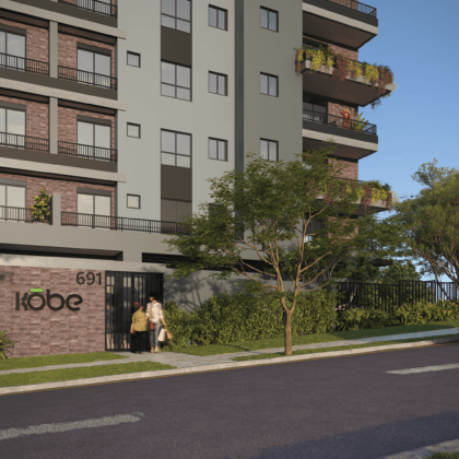 Imagem do imovel Kobe | Garden 1 Quarto, na Vila Izabel | 61,8m²