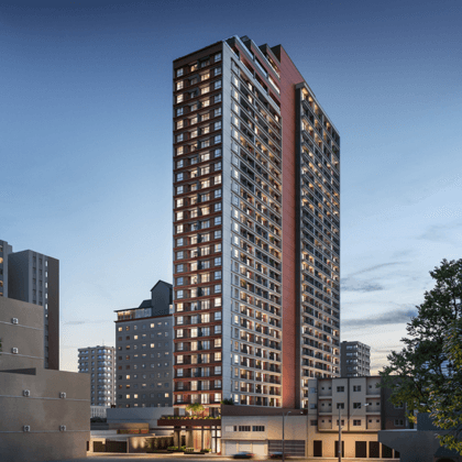 Imagem do imovel Fresta Hype Living | Studio 1 Quarto, no Centro | 23,9 m²